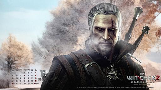 Ведьмак 2: Убийцы королей - Календарь на декабрь от the-witcher.de